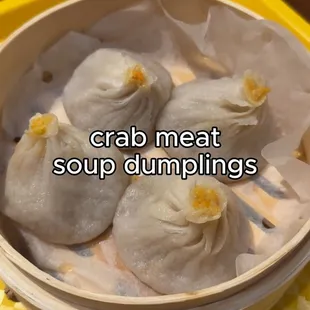 crab meat soup dumplings