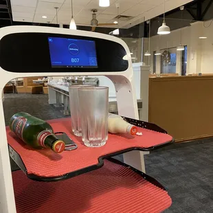Robot beer delivery!