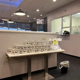 sushi and sashimi, interior