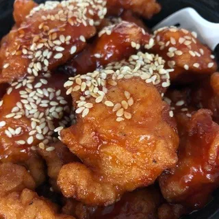 02. Sesame Chicken Lunch Special