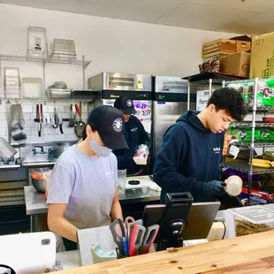 Friendly staff