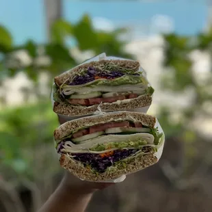 Turkey avo sandwich ($12.99)  IG: @ohmyono