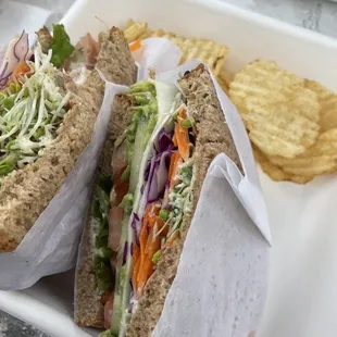 Mala Veggie Sandwich