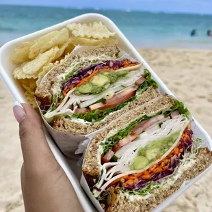 Turkey Avocado Sandwich