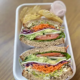 sandwiches, food