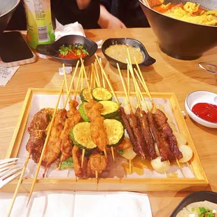 Beef Skewers