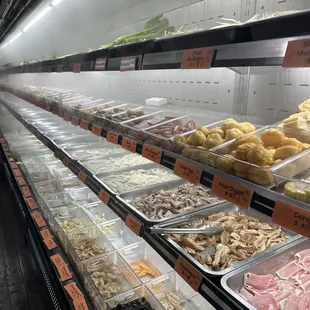 amazing selection of foods!  Best and most affordable option we have in manhattan!!