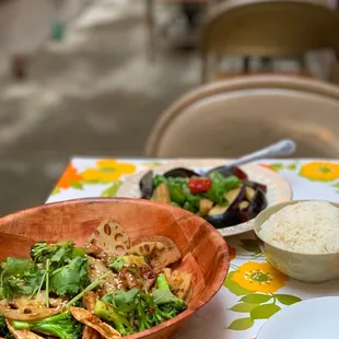 The Beef. Eggplant With Roasted Garlic