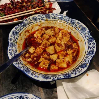 Szechuan Spicy Mapo Tofu