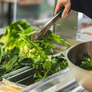 salads, food