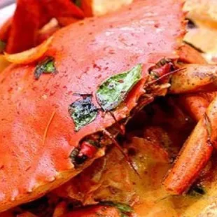 Crab curry
