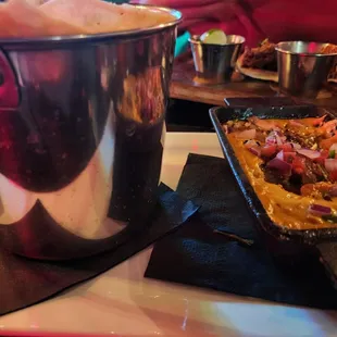 Queso Fundido with Tequila Caramelized Onions