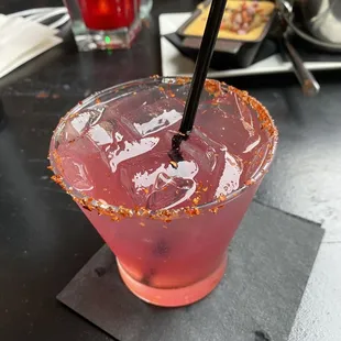 Prickly pear margarita
