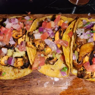 Tacos de Pulpo a la canasta
