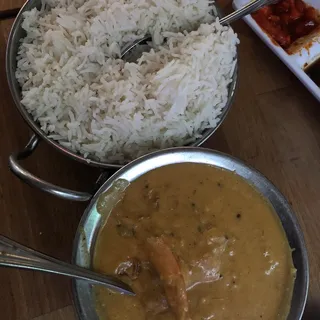 Aunt Murlis Chingri Malai Curry