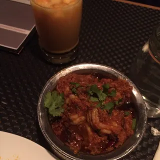 Lata Shettys Shrimp Ajadina