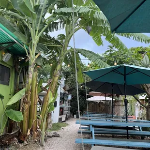 Outside benches