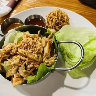 Chicken Lettuce Wraps