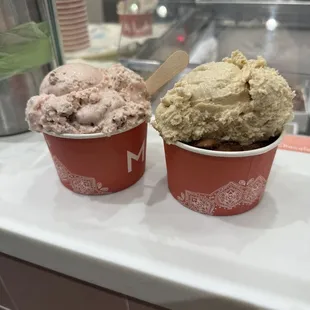 Masala Chai and Chocolate Coconut Burfi