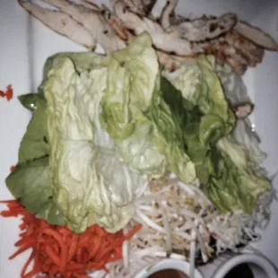 Chicken Lettuce Wrap