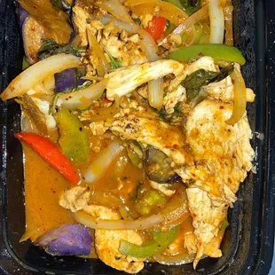 Royal Eggplant with chicken.