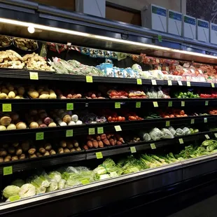 Produce looks fresh