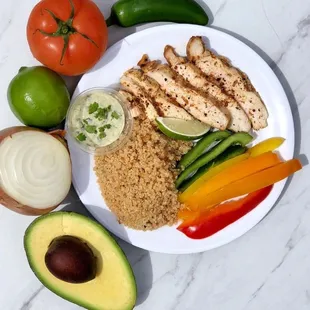 The cilantro sauce is 10/10