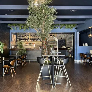 Interior Dining and Bar Area