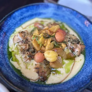 Horseradish Crusted Mahi Mahi