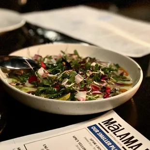 Seared Albacore Carpaccio