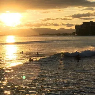 Nothing like a Waikiki sunset and a Mai Tai after a perfect day with Jarmi!