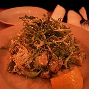 Seared tuna appetizer