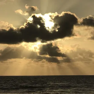 Sunset at the campground