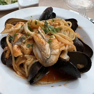 Seafood Pasta was delicious