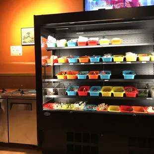 interior, sushi and sashimi