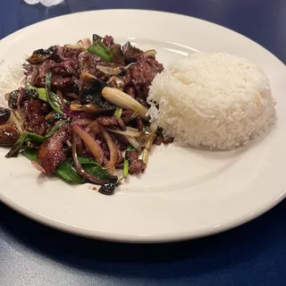 Mongolian Beef Lunch