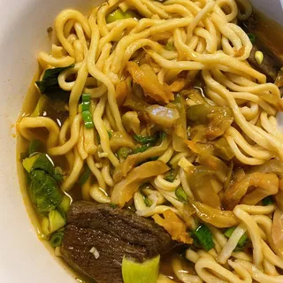 Taiwanese Style Beef Noodle Bowl
