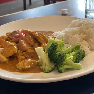 Curry Chicken Lunch