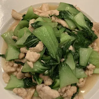 Chicken with Baby Bok Choy