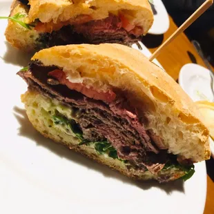 Beef Top Sirloin Sandwich