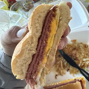 Pork Roll, Egg &amp; Cheese. Almost Jersey level.