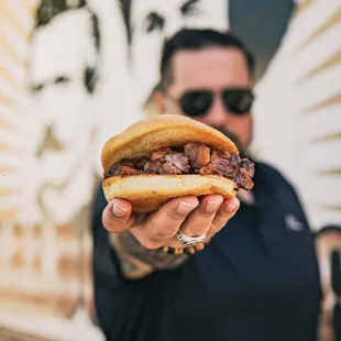 Brisket sandwich