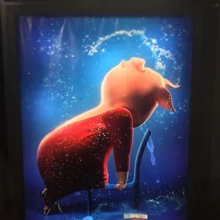 December 24, 2016; Sing Poster at Malco Cinema Olive Branch, MS . Good movie!