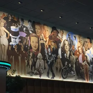 November 19, 2016; Mural at Malco Ridgeway Cinema Grill, Memphis TN