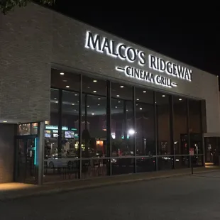 November 19, 2016; Malco Ridgeway Cinema Grill, Memphis TN