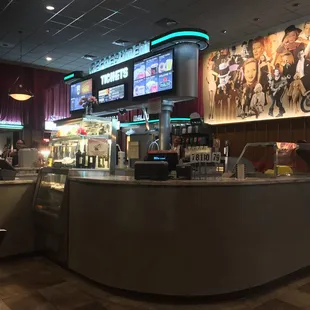 November 20, 2016; Concession area at Malco Ridgeway Cinema Grill, Memphis TN