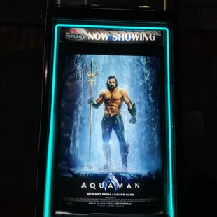 December 31, 2018; Saw Aquaman at Malco Studio On The Square