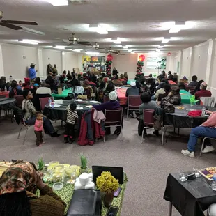 Kwanzaa event with a packed house!