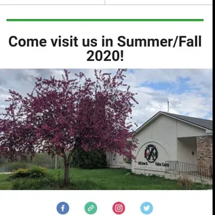 We are welcome to visitors