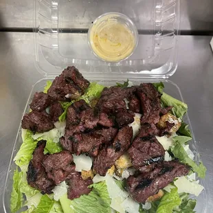 Steak Tip Caesar Salad